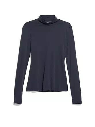 ARMEDANGELS | T-shirt à col roulé GRAZILIAA | dunkelblau